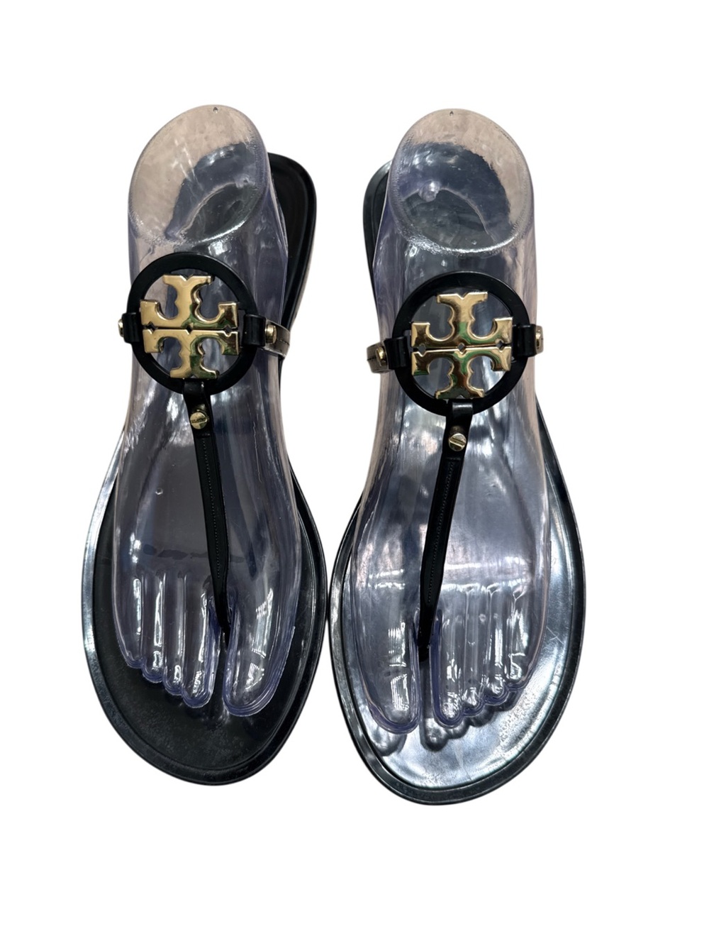 TORY BURCH MINI MILLER JELLY SANDALS